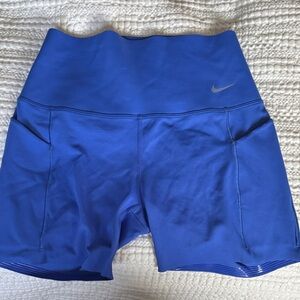 Nike Women's Royal Blue Bike Shorts